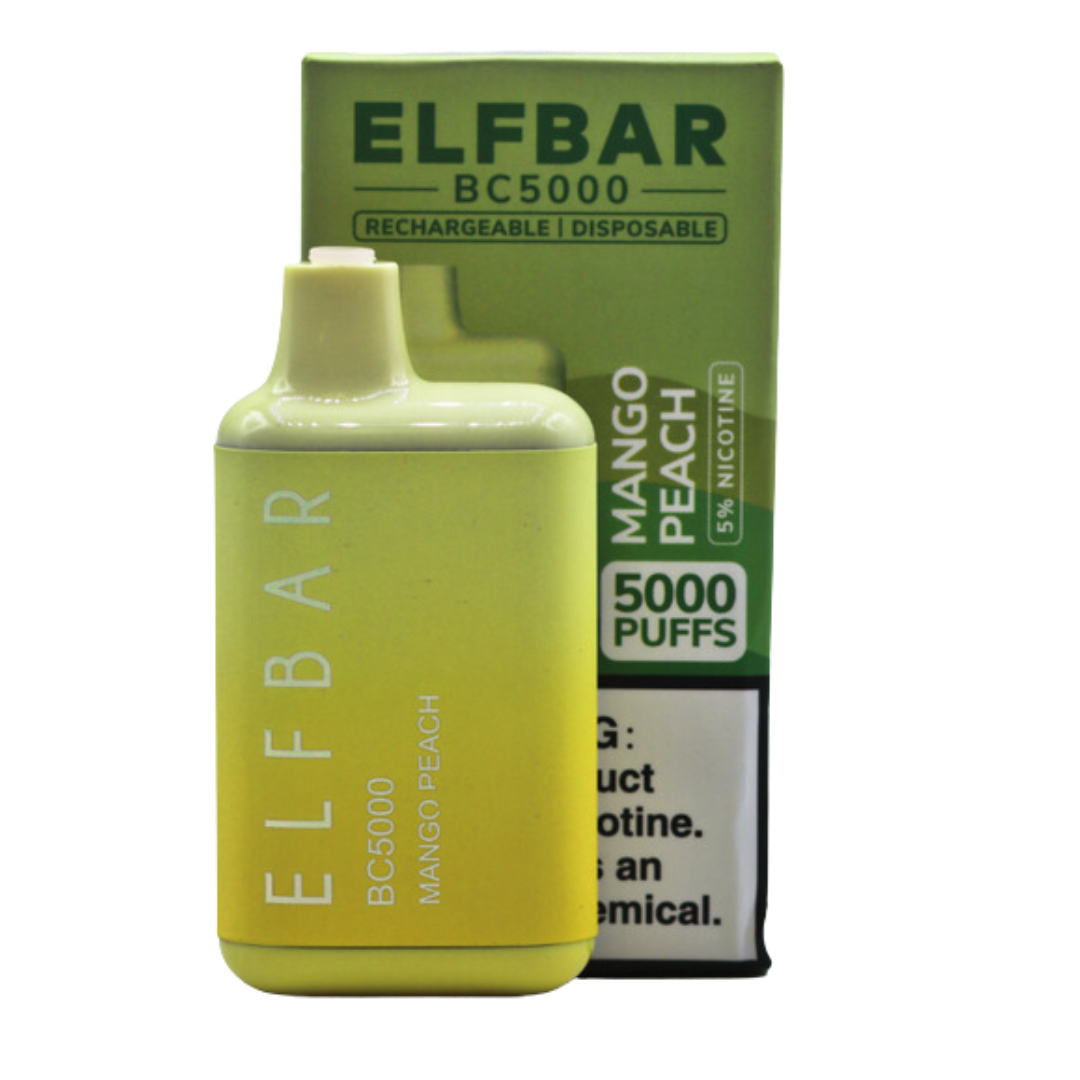 Elf Bar BC5000 5000puffs 5% Nic Disposable Vapes - Bittchaser Smoke Shop