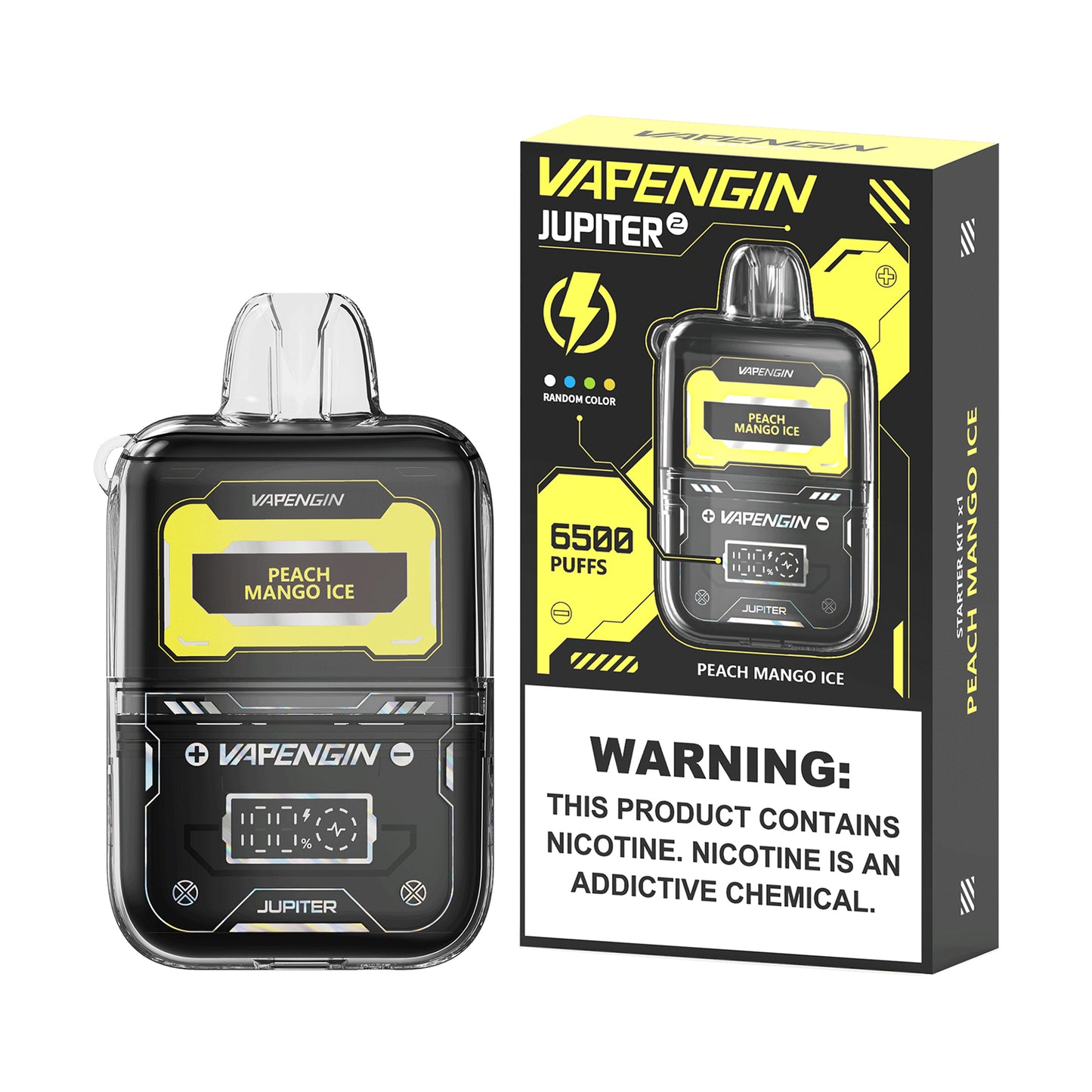 Vapengin Jupiter 2 6500 Puffs 50mg Disposable Vapes - Bittchaser Smoke Shop