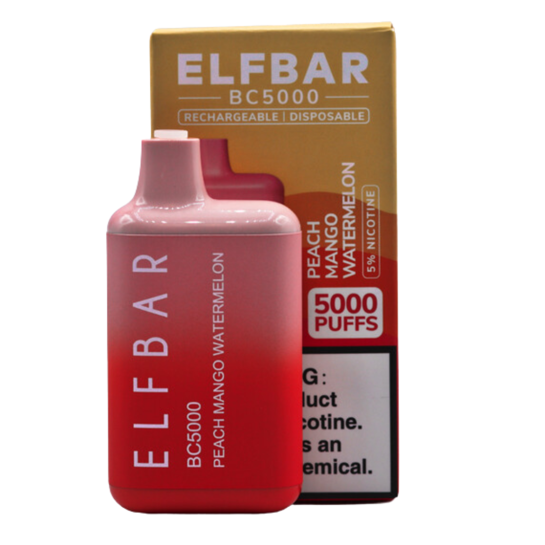 Elf Bar BC5000 5000puffs 5% Nic Disposable Vapes - Bittchaser Smoke Shop