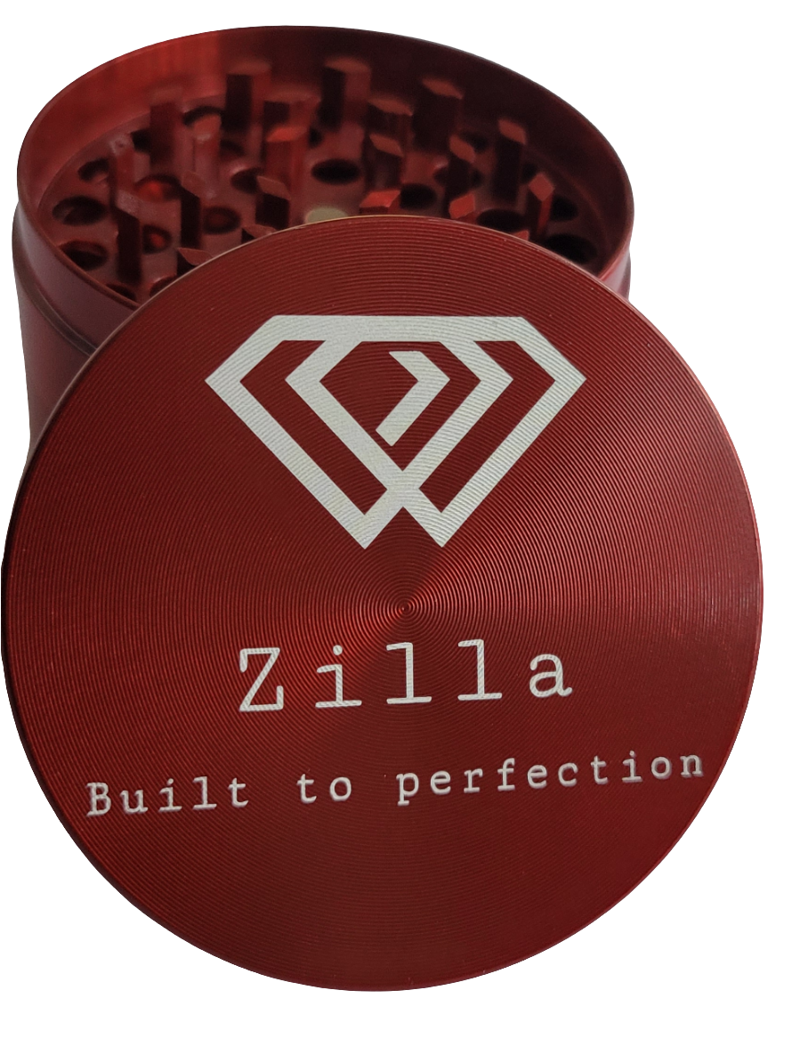 Zilla 60mm (Kati) Zinki Metali Aloi Herb Grinders