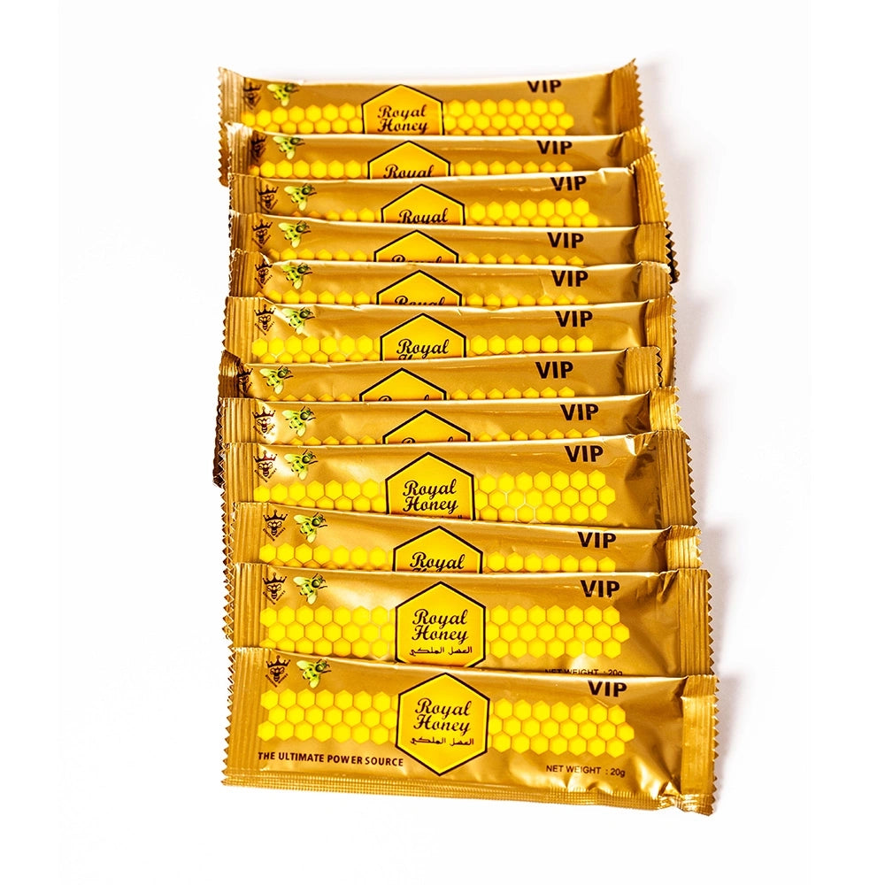 Royal Honey VIP (Pack of 12 Sachets 20g Each)