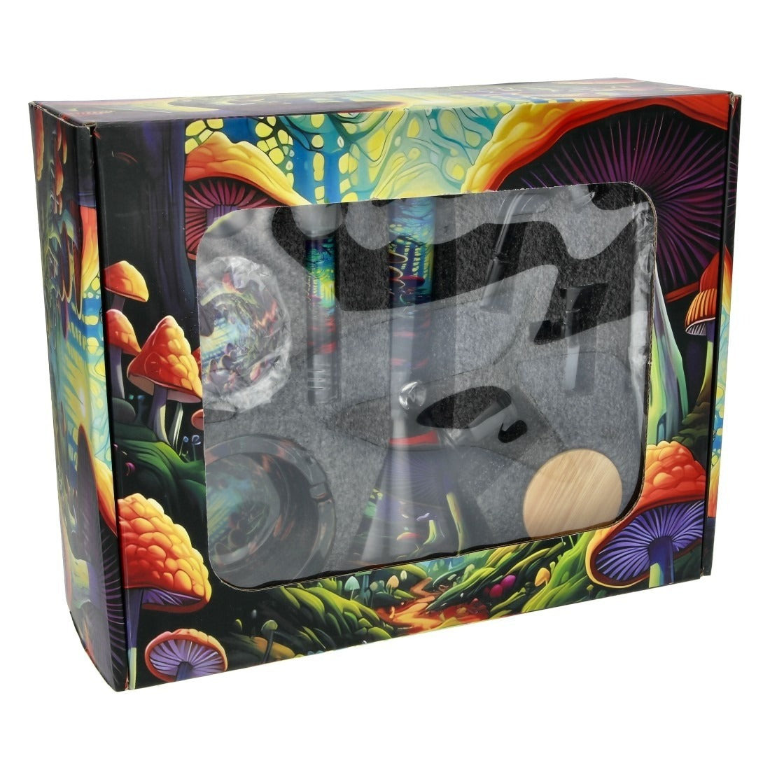 Mushrooms Multi-Accessory Bong Set