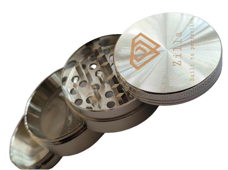 Zilla 60mm (Kati) Zinki Metali Aloi Herb Grinders