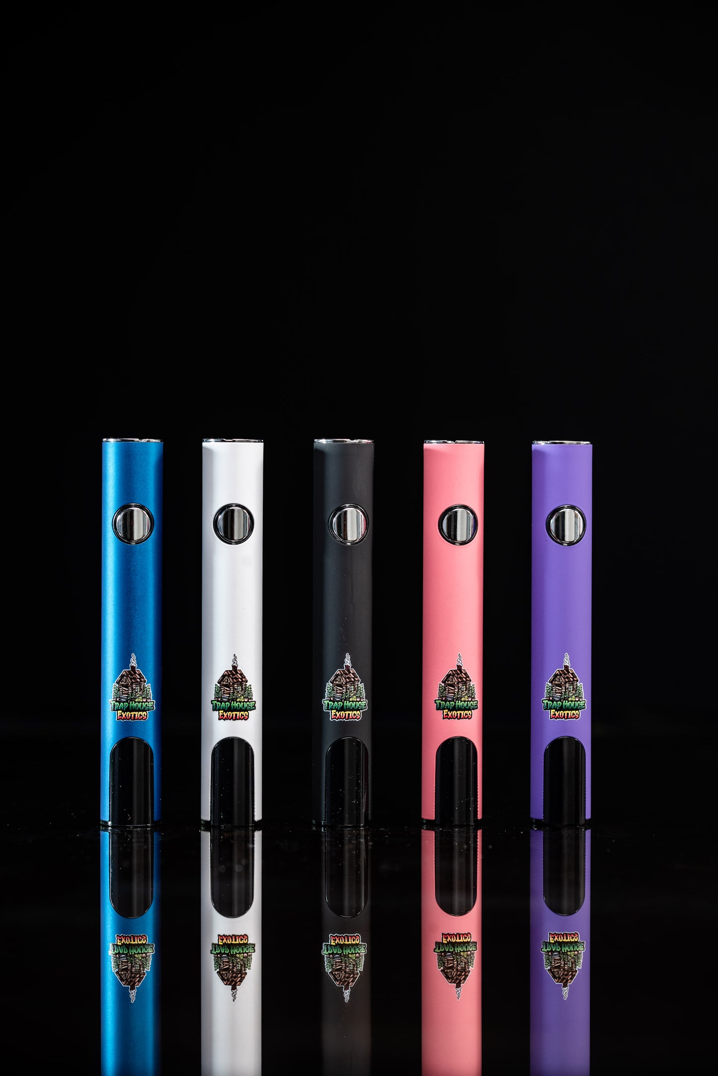 Trap House Exotics 400mah Cartridge Pen Betri - (Rangi ya Pinki)