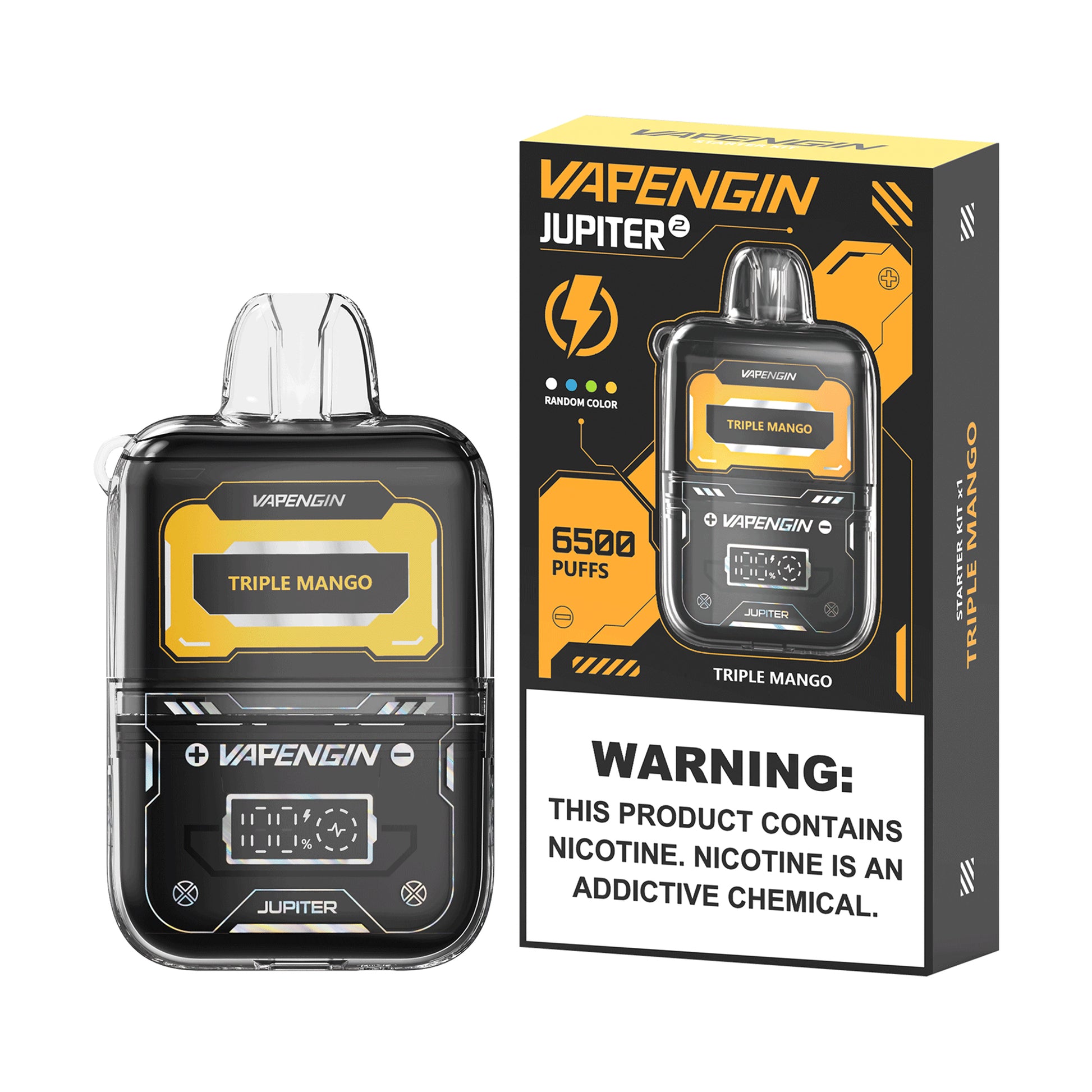 Vapengin Jupiter 2 6500 Puffs 50mg Disposable Vapes - Bittchaser Smoke Shop