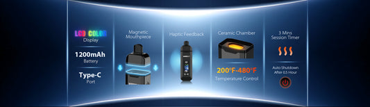 Yocan Vane 2 Dry Herb Vaporizer
