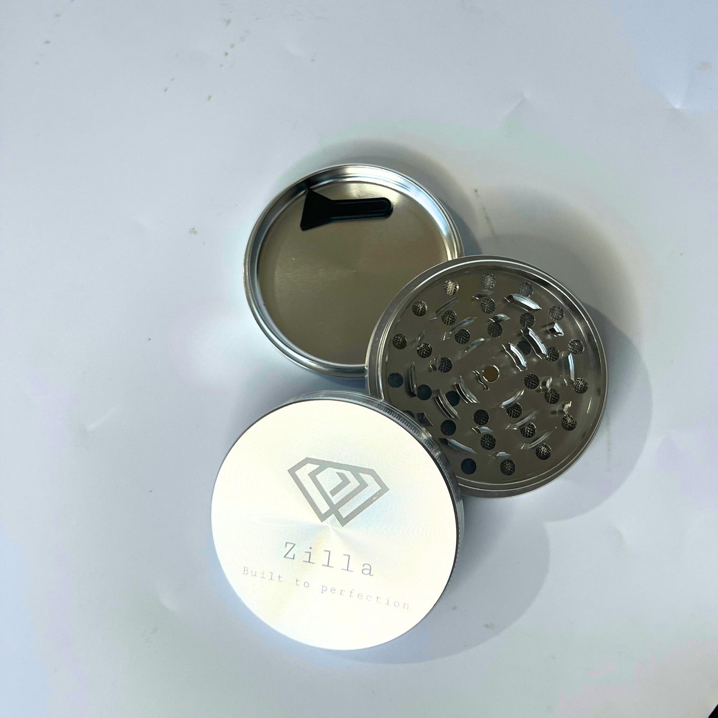 Zilla 75mm (Large) Aluminium Metallic Alloy Herb Grinders