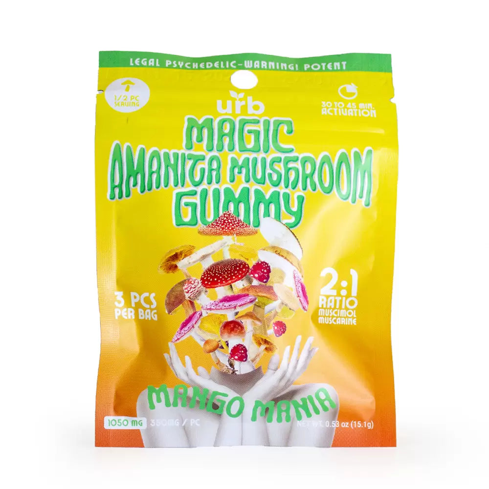 Amanita Magic Mushroom Gummies - Mango Mania