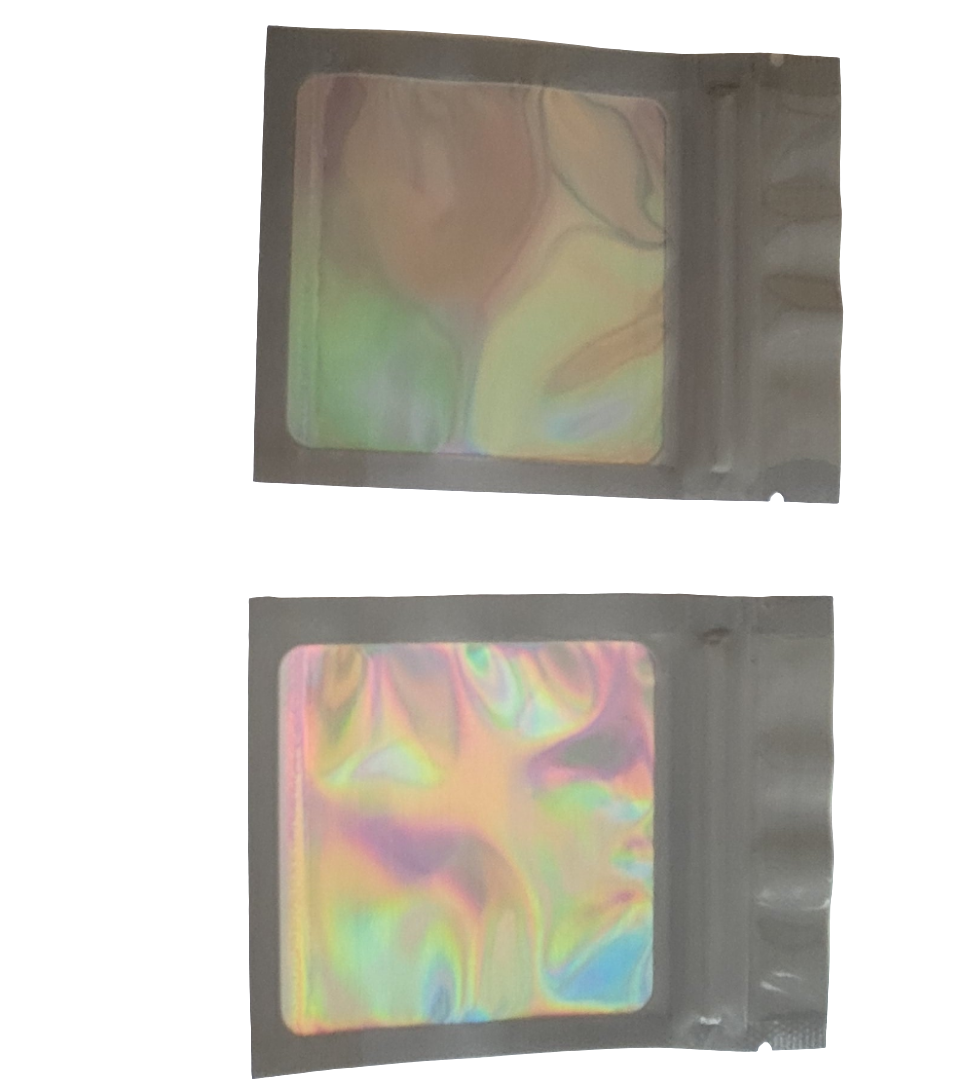 Ukubwa wa Mifuko ya Kuzuia Harufu ya Mylar (7x10cm) - (Kifungu 100pcs)