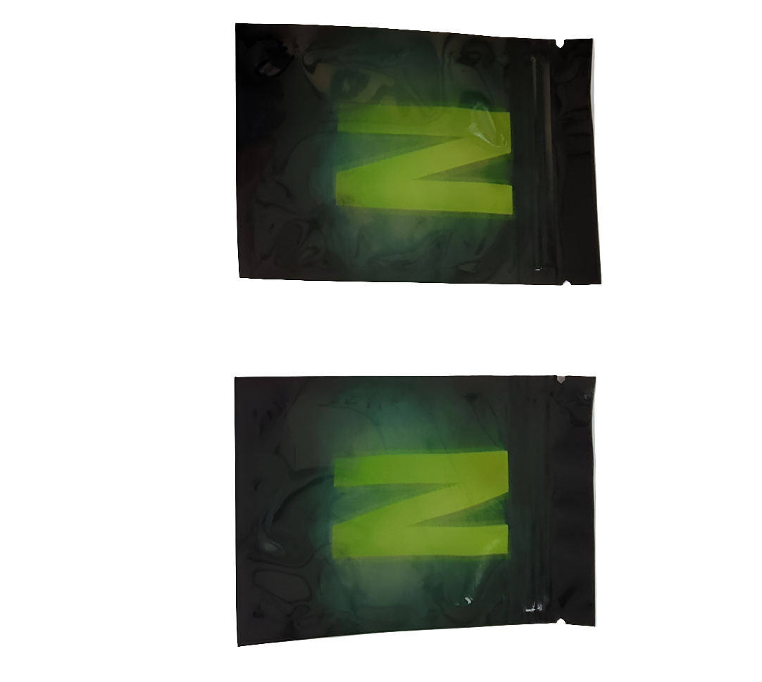 Ukubwa wa Mifuko ya Kuzuia Harufu ya Mylar (7x10cm) - (Kifungu 100pcs)