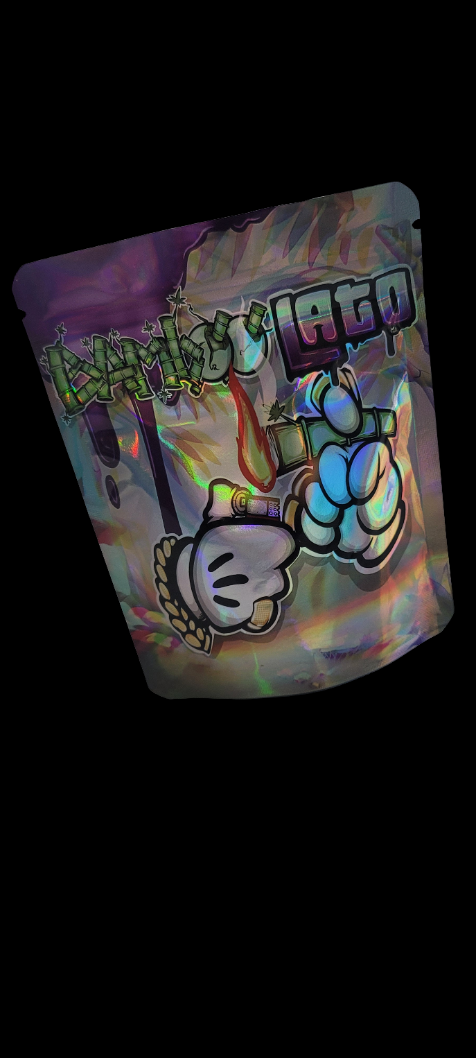 Mifuko ya Ziplock ya Mylar yenye harufu nzuri - 3.5g (100pcs Bundle)