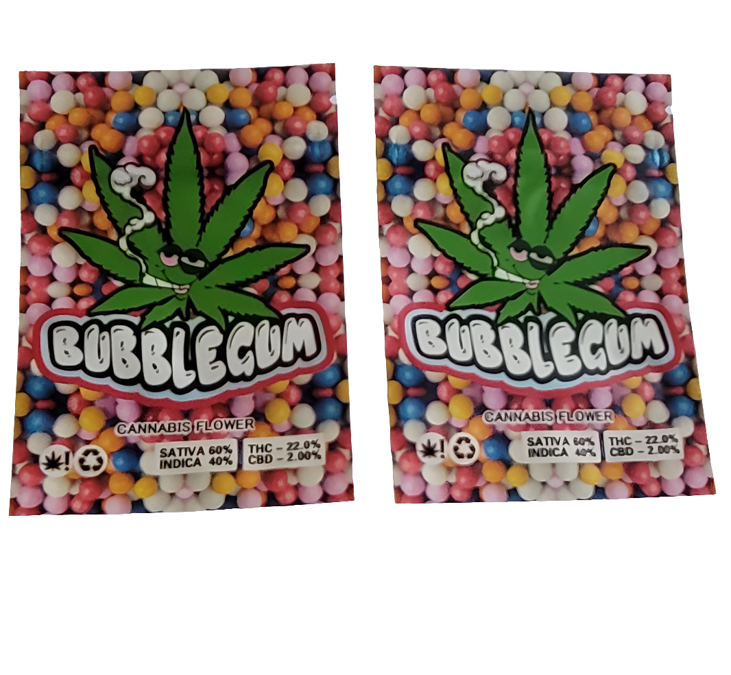 Ukubwa wa Mifuko ya Kuzuia Harufu ya Mylar (7x10cm) - (Kifungu 100pcs)