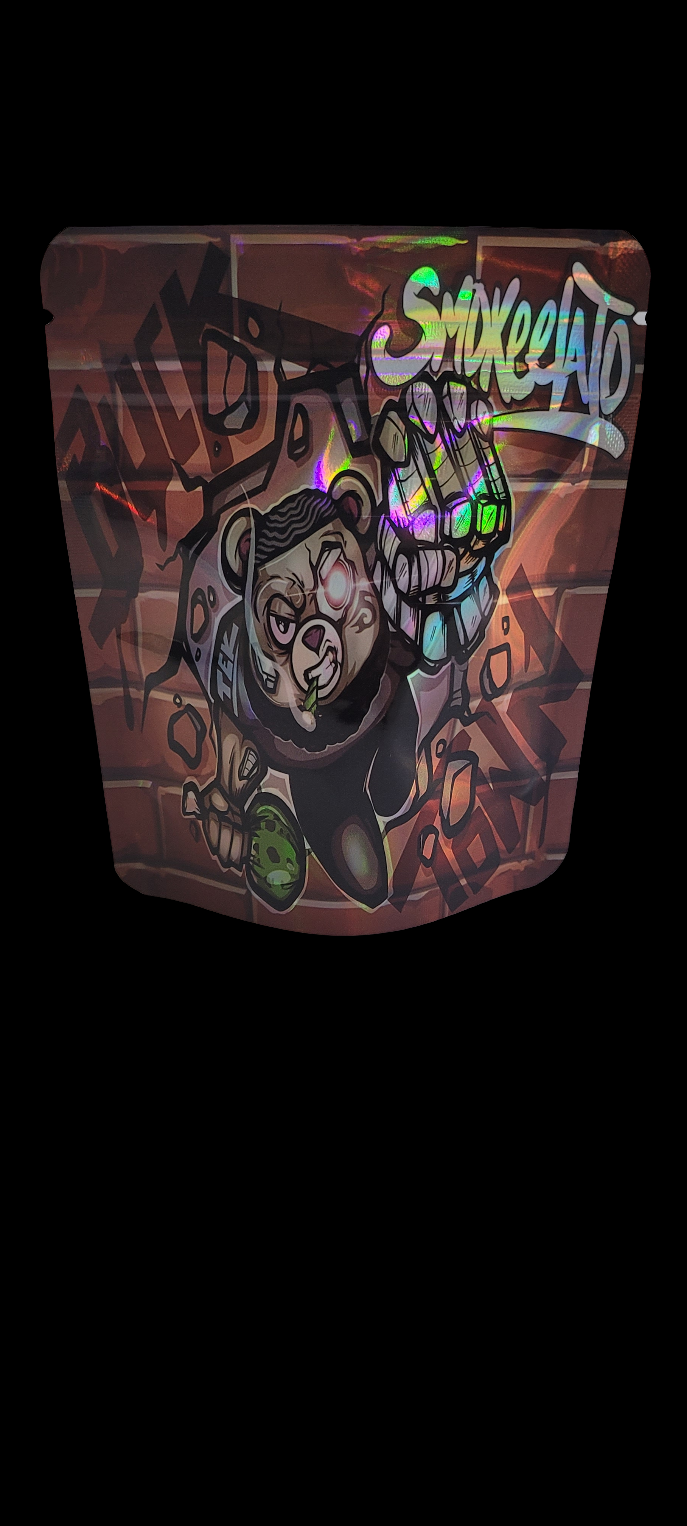 Mifuko ya Ziplock ya Mylar yenye harufu nzuri - 3.5g (100pcs Bundle)