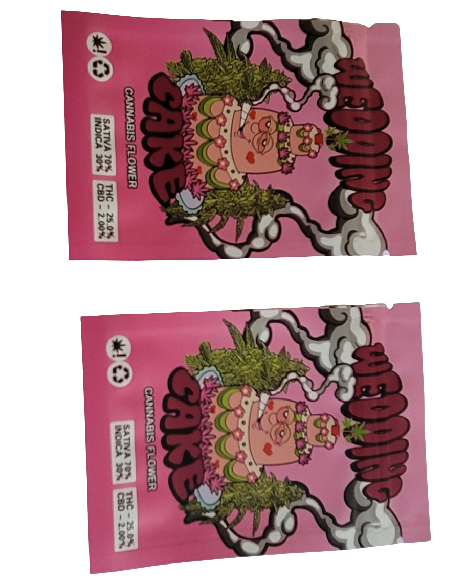 Ukubwa wa Mifuko ya Kuzuia Harufu ya Mylar (7x10cm) - (Kifungu 100pcs)