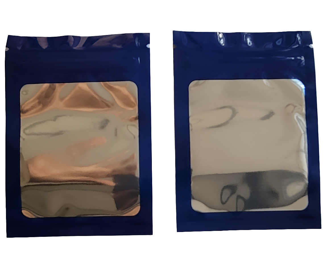 Ukubwa wa Mifuko ya Kuzuia Harufu ya Mylar (7x10cm) - (Kifungu 100pcs)