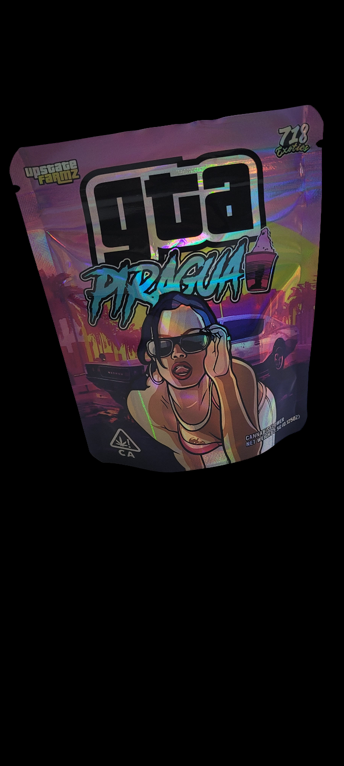 Mifuko ya Ziplock ya Mylar yenye harufu nzuri - 3.5g (100pcs Bundle)