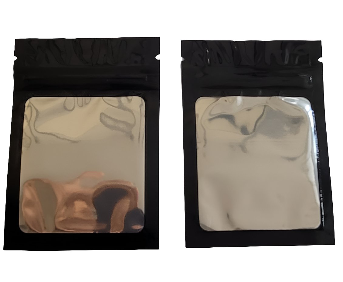 Ukubwa wa Mifuko ya Kuzuia Harufu ya Mylar (7x10cm) - (Kifungu 100pcs)