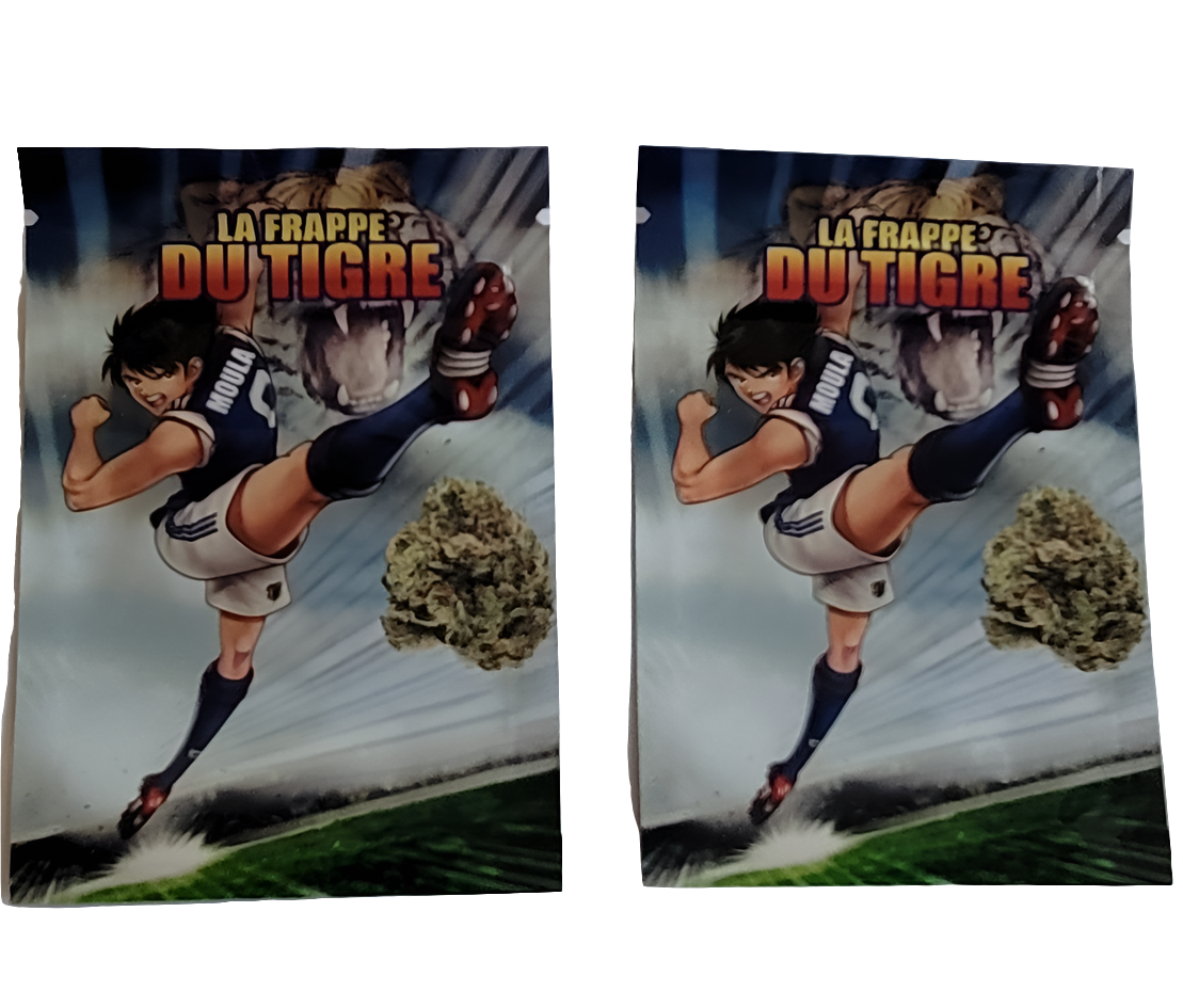 Ukubwa wa Mifuko ya Kuzuia Harufu ya Mylar (7x10cm) - (Kifungu 100pcs)