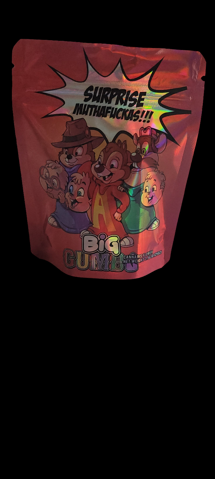 Mifuko ya Ziplock ya Mylar yenye harufu nzuri - 3.5g (100pcs Bundle)