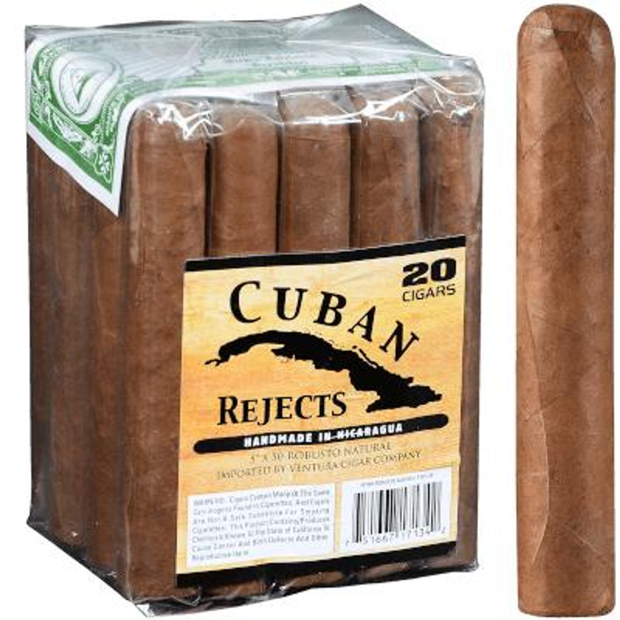 Cuban Rejects Natural Robusto