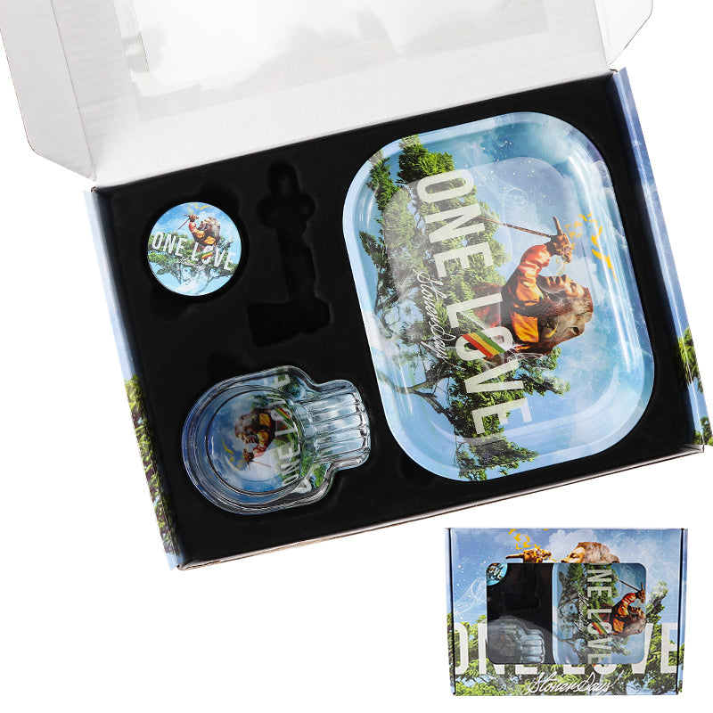 One Love Stoner Days Smoking Kit - Gift Set - Bittchaser