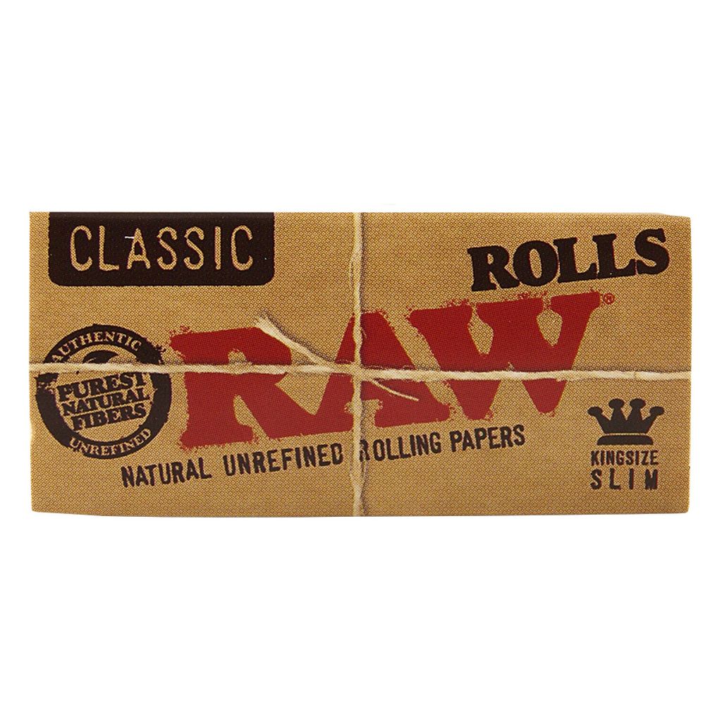RAW Classic Rolls Slim 5m length Unbleached