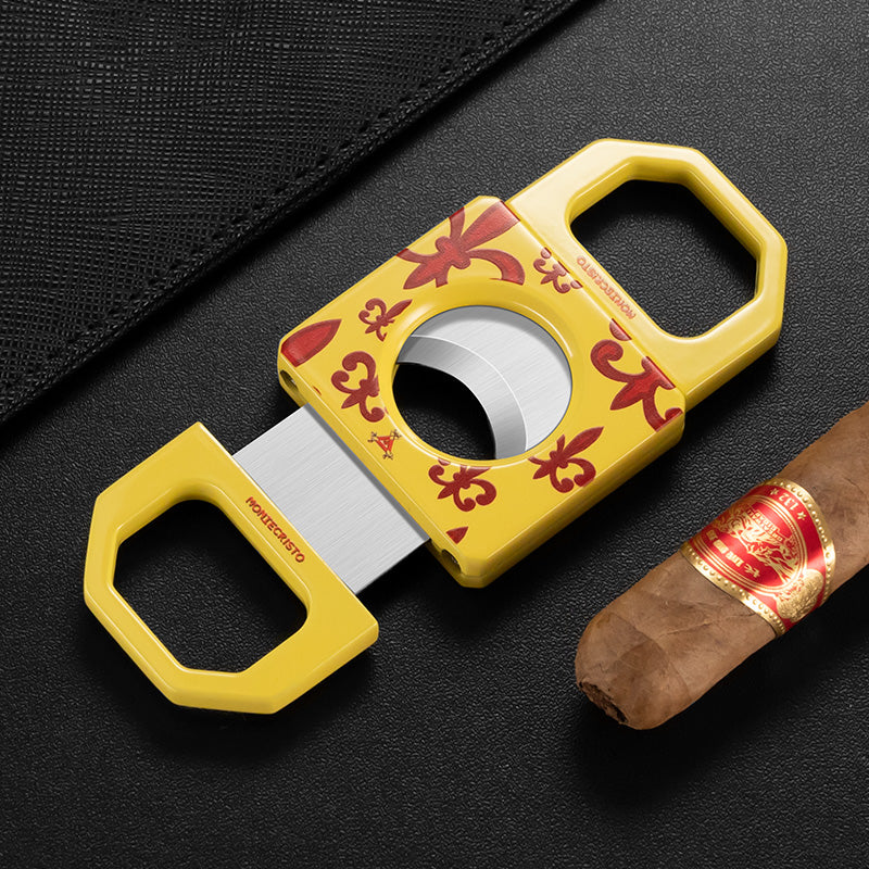 Double Blade Stainless Steel Alloy V-Cutter Cigar Cutter