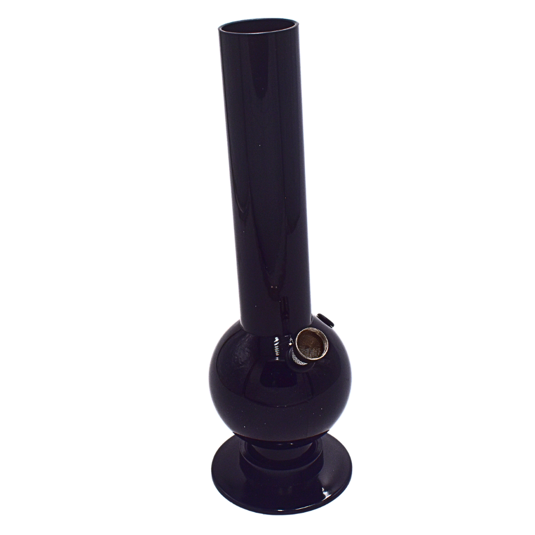 10" Black Acrylic Bong