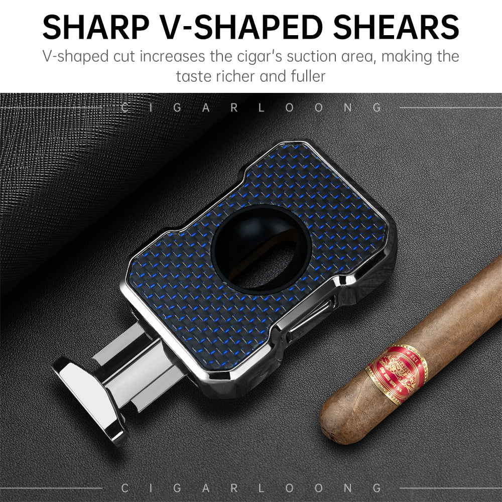 V-Shape Cut Cigar Cutter - Bittchaser Smoke Shop