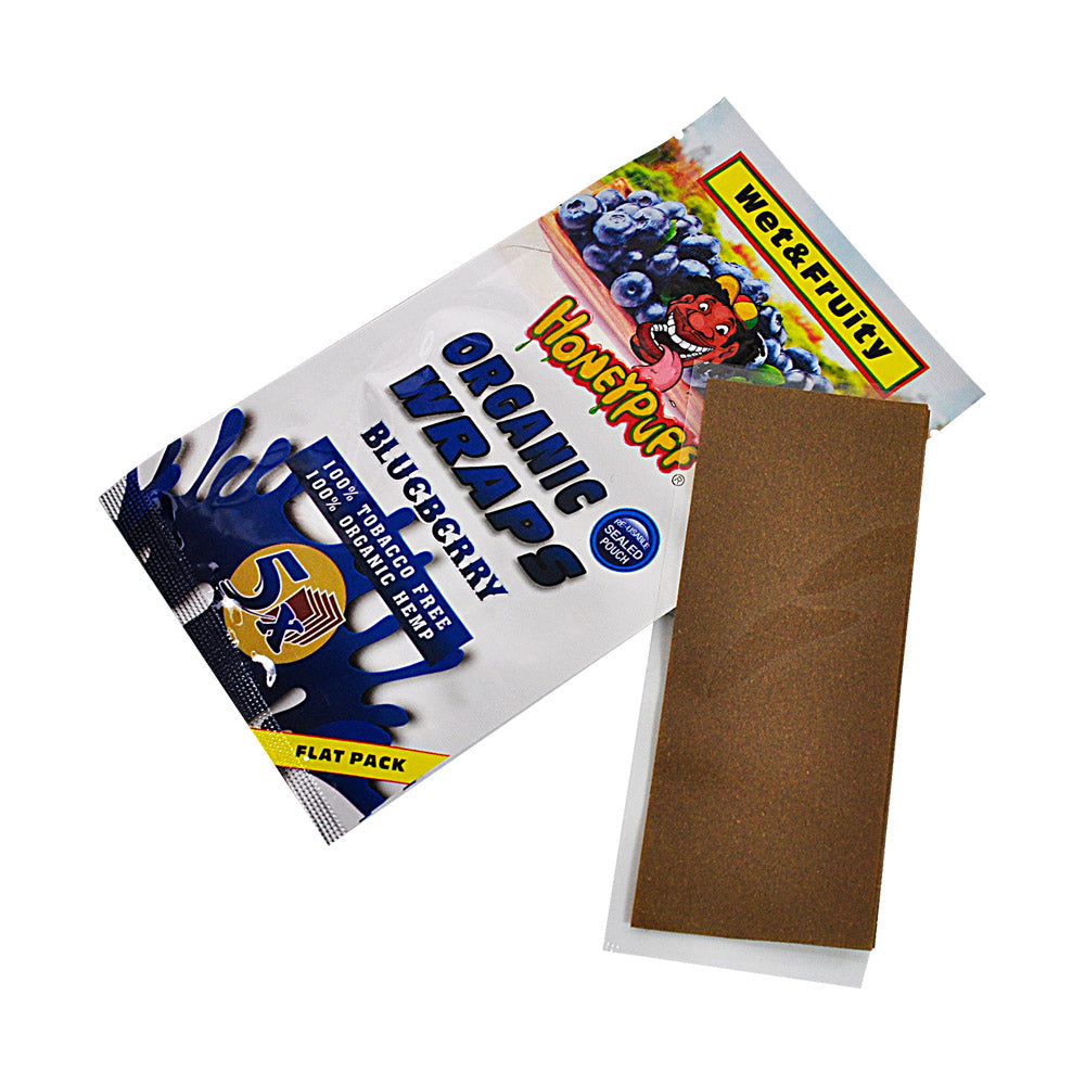 Honeypuff Flavored Blunt Wraps - (5 Wraps Per Pack) - Bittchaser Smoke Shop