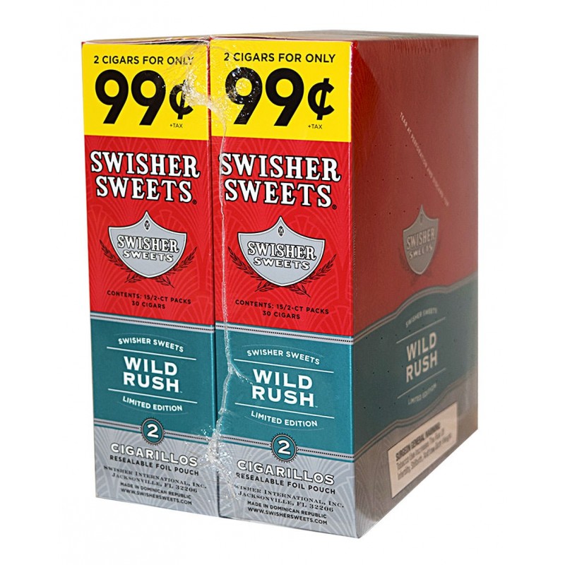Swisher Sweets cigarillos 2 Pack - Bittchaser Smoke Shop