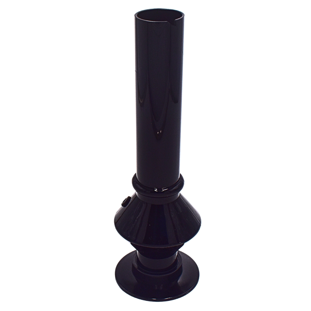 10" Black Acrylic Bong