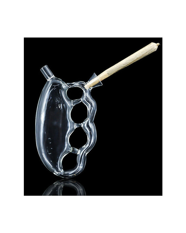 Glass Knuckle Bubbler - Bittchaser Smoke Shop