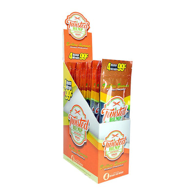 TWISTED HEMP Blunt Wraps 100mm - Bittchaser Smoke Shop