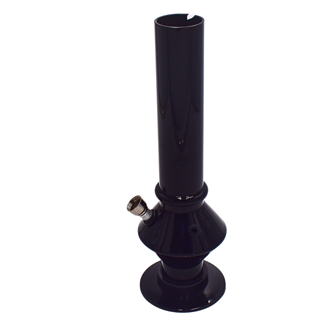 10" Black Acrylic Bong