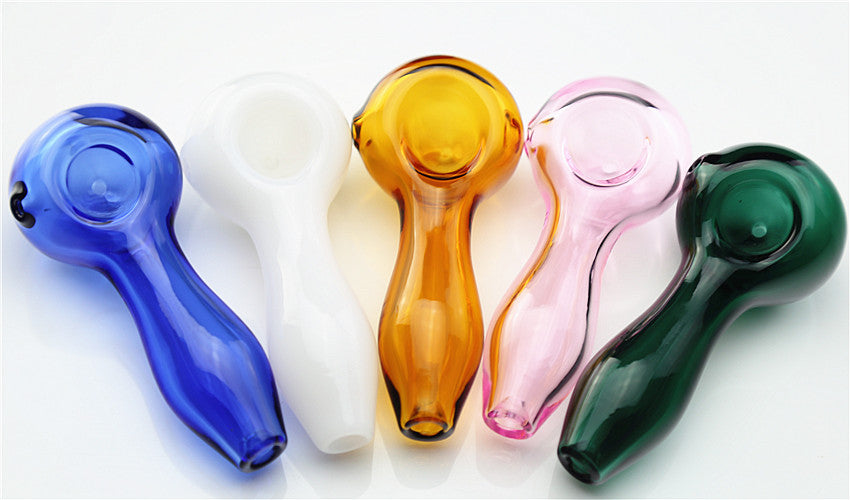 Classic Glass Smoking Spoon - Bittchaser Smoke Shop