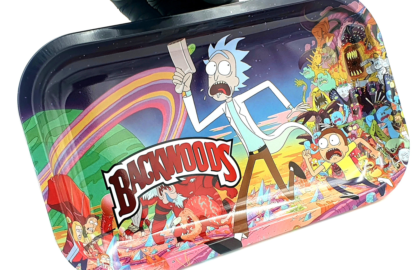 R&M Design Rolling Tray - Large - Bittchaser Smoke Shop