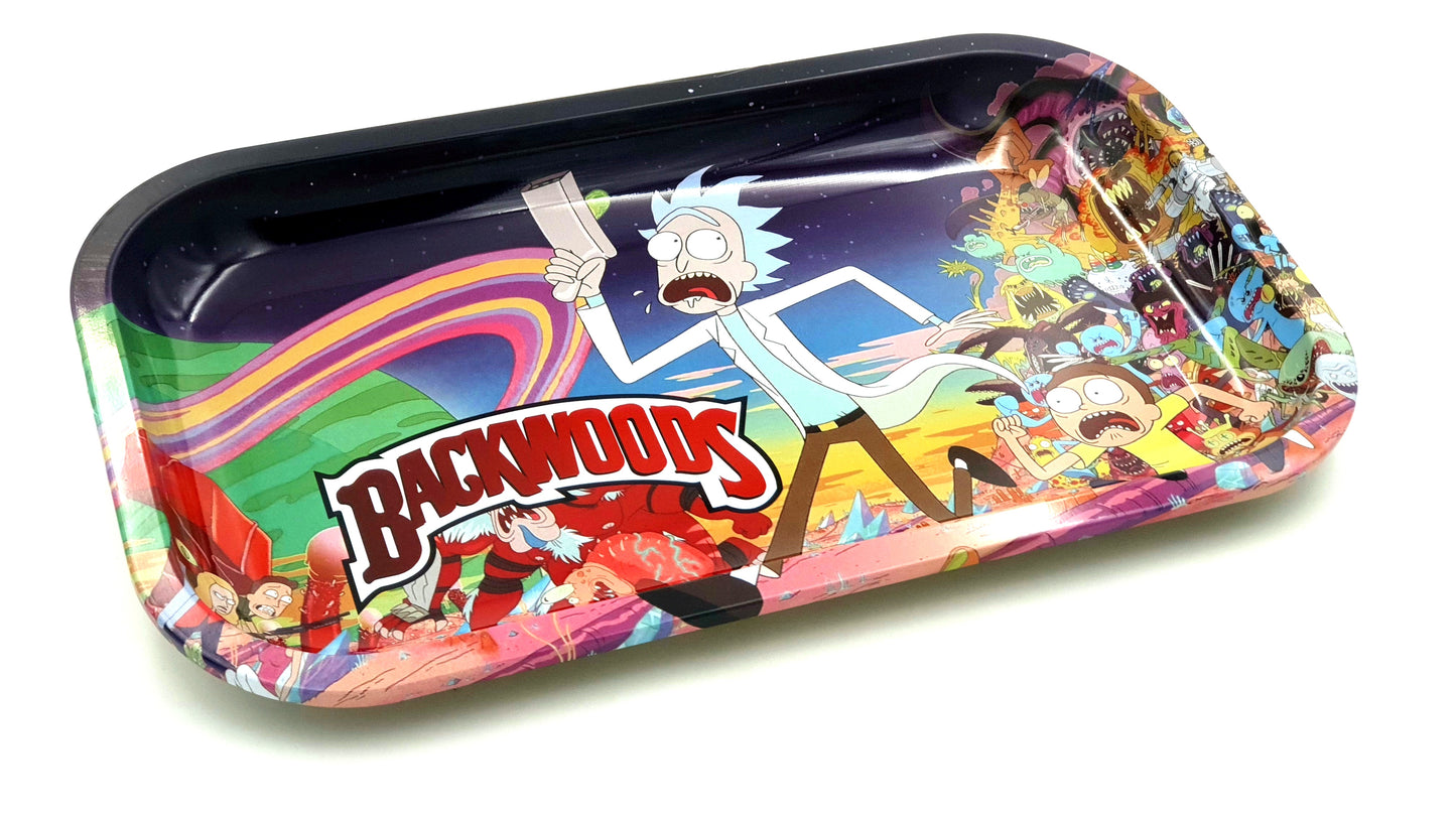 R&M Design Rolling Tray - Large - Bittchaser Smoke Shop