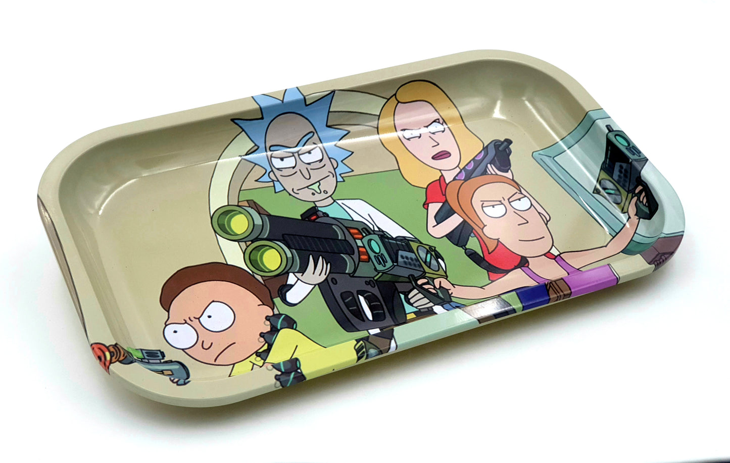 R&M Classic Design Rolling Tray - Large - Bittchaser Smoke Shop