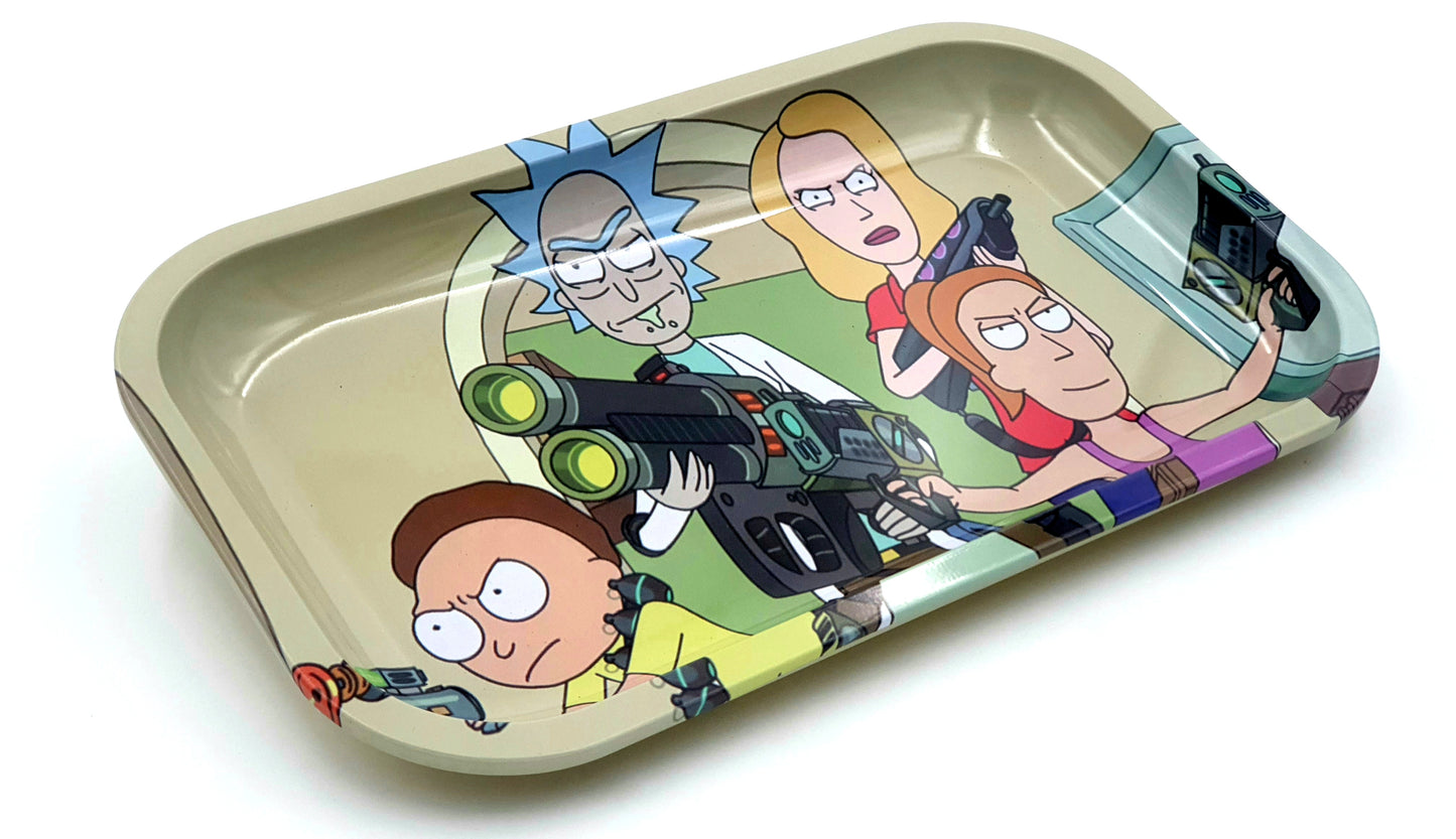 R&M Classic Design Rolling Tray - Large - Bittchaser Smoke Shop