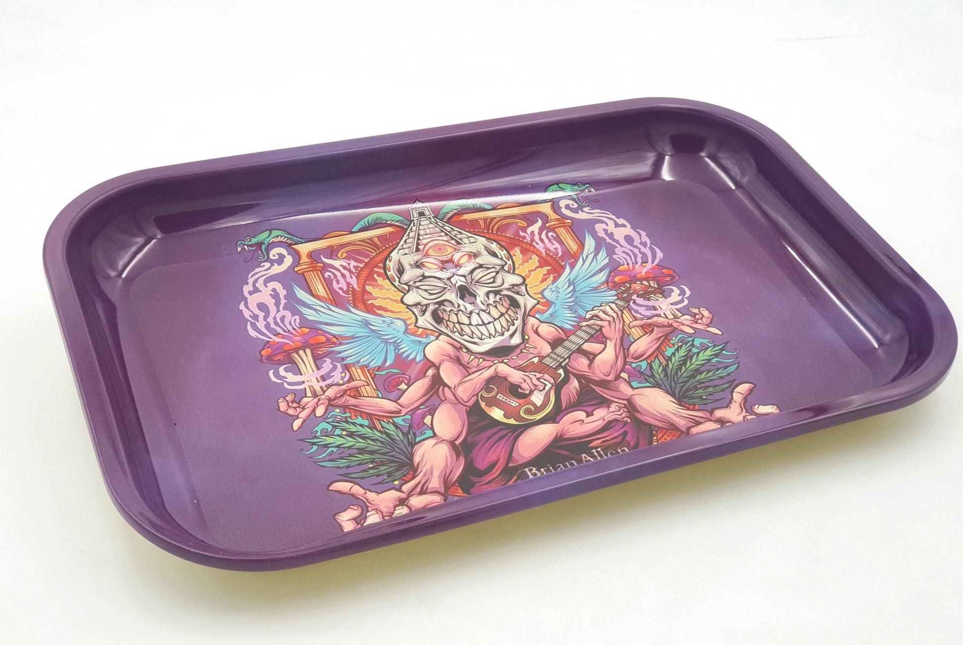 Fine Artwork Rolling Tray - Large - Bittchaser Smoke Shop