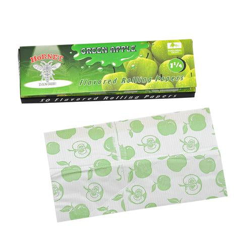 Hornet Apple Flavored Rolling Paper (Full Box) - Bittchaser Smoke Shop
