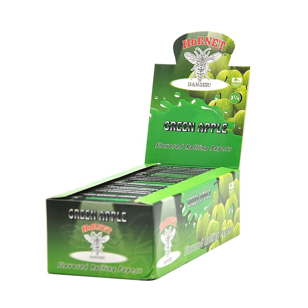 Hornet Apple Flavored Rolling Paper (Full Box) - Bittchaser Smoke Shop