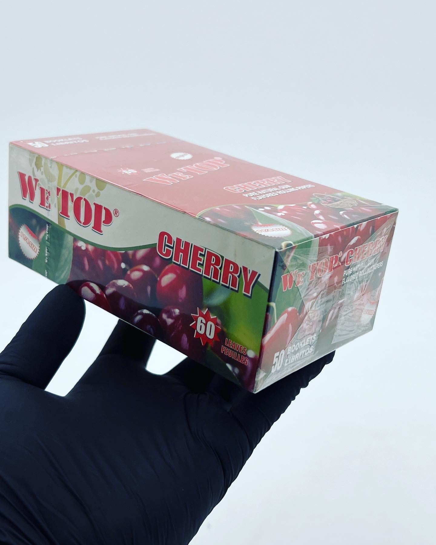 Wetop Cherry Flavoured Rolling Papers 60 Leaves! (Full Box) - Bittchaser Smoke Shop