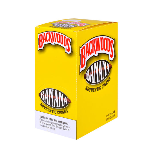 Backwoods Banana Cigars 5 pack - Bittchaser Smoke Shop