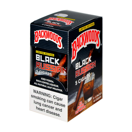 Backwoods Black Russian (5 pack) - Bittchaser Smoke Shop