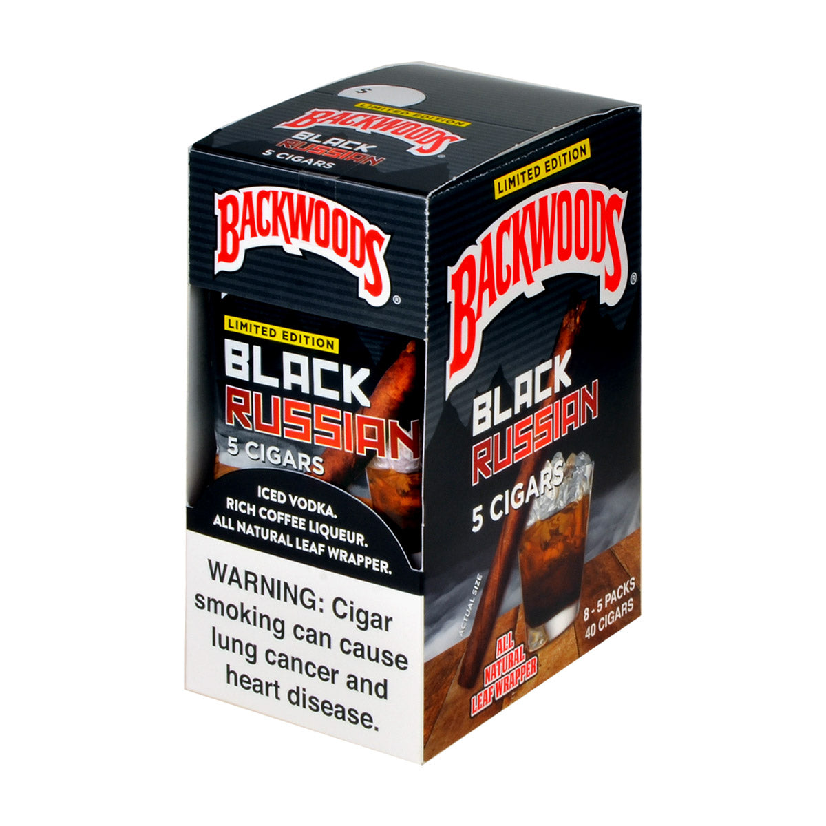 Backwoods Black Russian (5 pack) - Bittchaser Smoke Shop