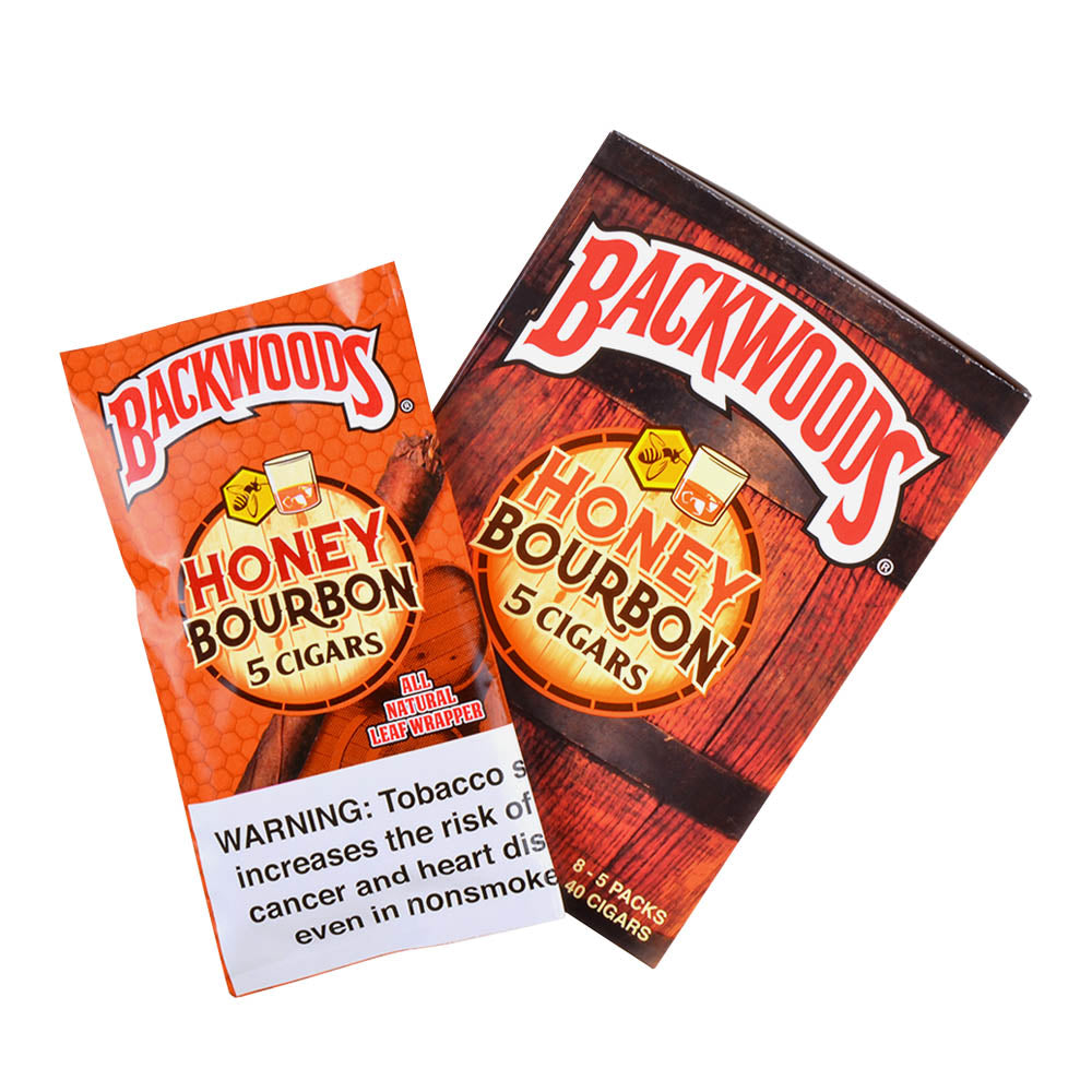 Backwoods Honey Bourbon (5 pack) - Bittchaser Smoke Shop