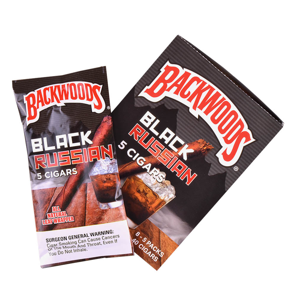 Backwoods Black Russian (5 pack) - Bittchaser Smoke Shop