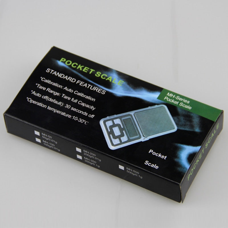 Electronic Pocket Scale (1000g Scale) - Bittchaser Smoke Shop